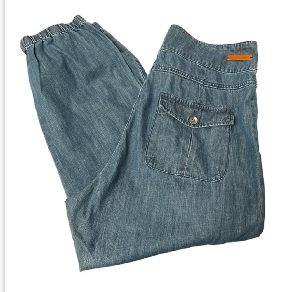 Pilcro and The Letterpress by Anthropology Women Cargo Jogger Jeans‎ Sz 14 (894)